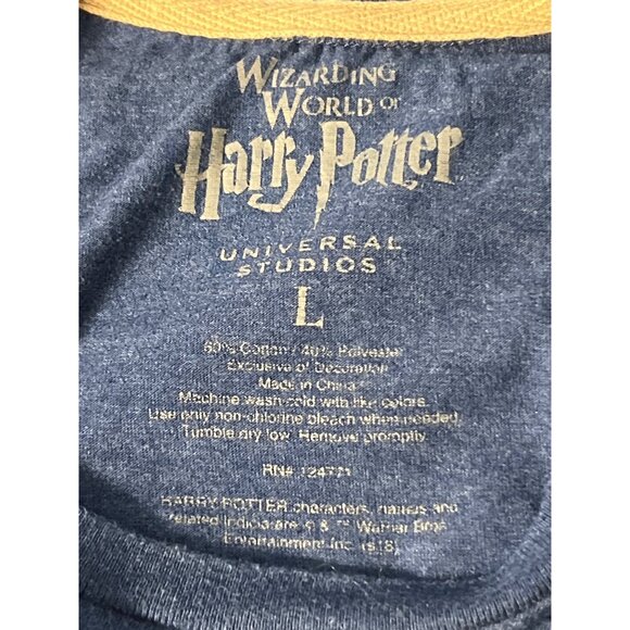 Harry Potter Ravenclaw Quidditch Team Captain T Shirt Universal Blue Size L - Picture 4 of 4